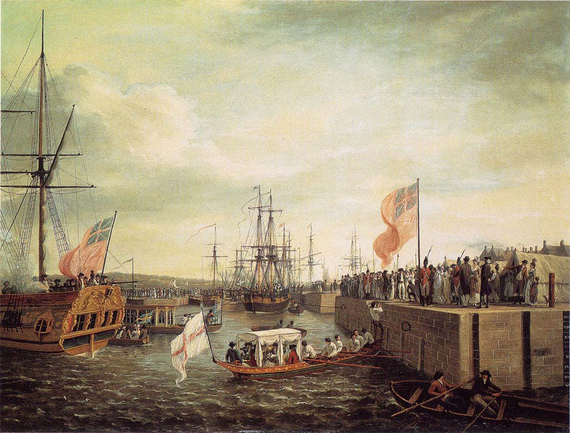Opening of the Ringsend Docks 1796